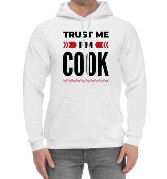 Мужской Хлопковый худи Trust me - I'm Cook