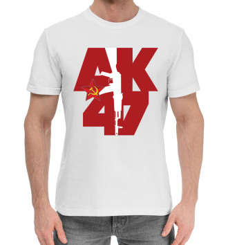 Мужская Хлопковая футболка АК 47
