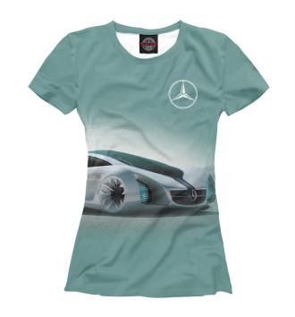 Женская Футболка Mercedes-Benz concept