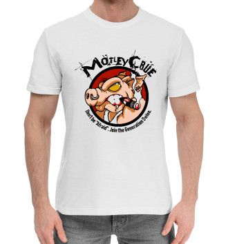 Мужская Хлопковая футболка Motley Crue
