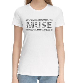 Женская Хлопковая футболка Muse
