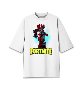 Мужская Хлопковая футболка оверсайз Fortnite