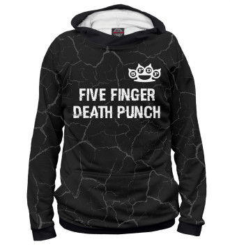 Женское Худи Five Finger Death Punch Glitch Black