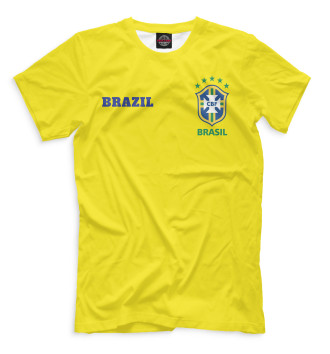 Мужская Футболка Сборная Бразилии
