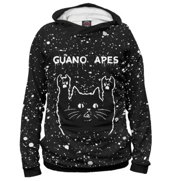 Женское Худи Guano Apes + Рок Кот