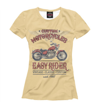 Женская Футболка Easy Rider