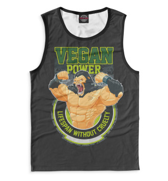 Мужская Майка Vegan Power