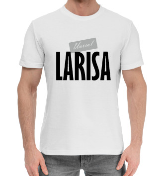 Мужская Хлопковая футболка Лариса
