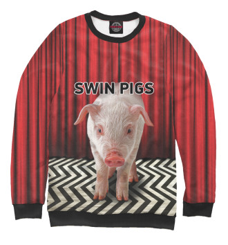 Свитшот для мальчиков Swin Pigs
