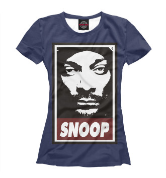Женская Футболка Snoop Dogg