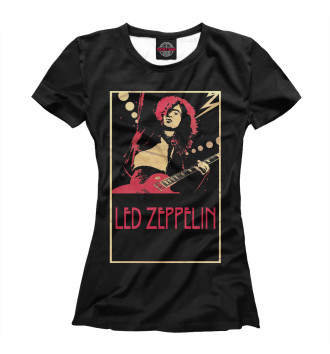 Женская Футболка Led Zeppelin