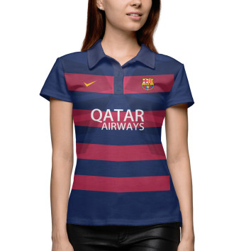 Женское Поло FC Barcelona Messi 10
