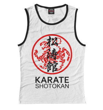 Майка для девочек Karate Shotokan