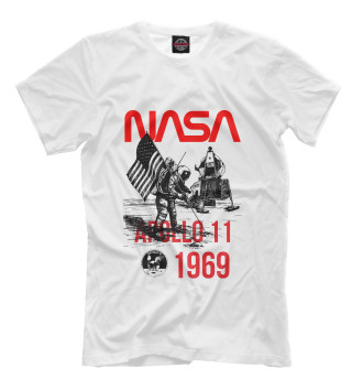 Мужская Футболка Nasa Apollo 11, 1969
