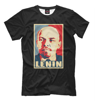 Мужская Футболка Lenin