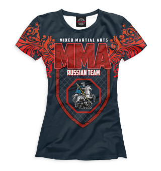 Женская футболка MMA Russian Team