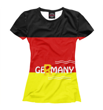 Женская Футболка Германия