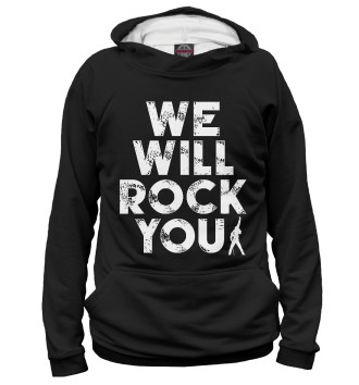 Женское Худи Queen - We Will Rock You