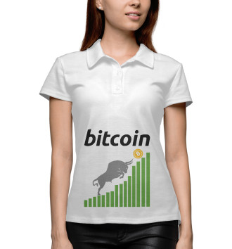 Женское Поло Bitcoin