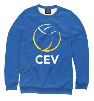 Мужской Свитшот Volleyball CEV (European Volleyball Confederation)