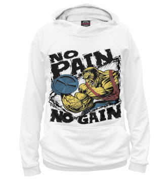 Худи для мальчиков No pain - No gain