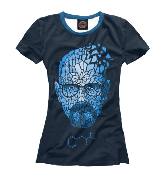Женская футболка Crystal Heisenberg
