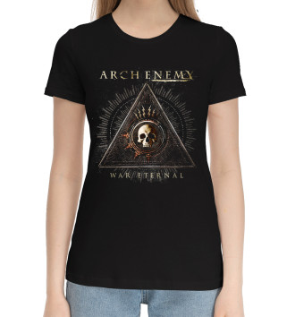 Женская Хлопковая футболка Arch Enemy