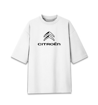 Мужская Хлопковая футболка оверсайз Citroen