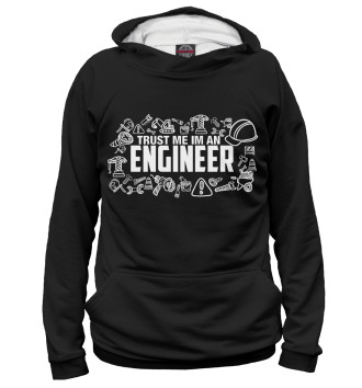 Женское Худи Trust me I am an Engineer