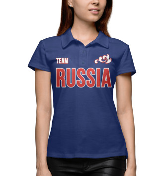 Женское Поло Team Russia