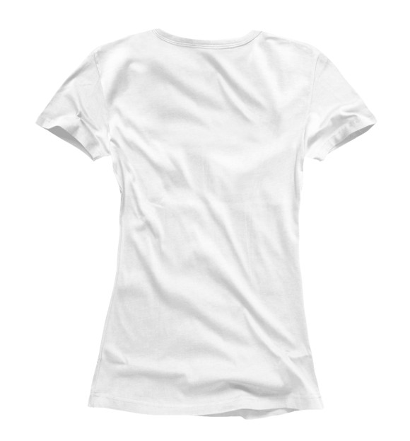Женская футболка с изображением Нижний Новгород цвета Белый