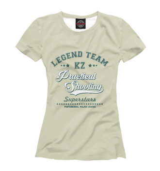 Женская Футболка Legend Team