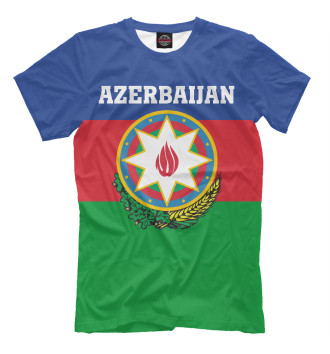 Мужская Футболка Azerbaijan