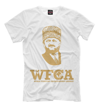 Мужская Футболка WFCA Federation White