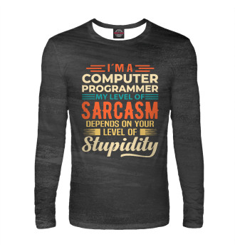 Мужской Лонгслив I'm A Computer Programmer