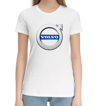 Женская Хлопковая футболка Volvo Cars