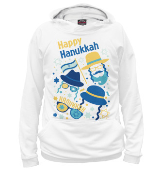 Худи для девочек Happy Hanukkah