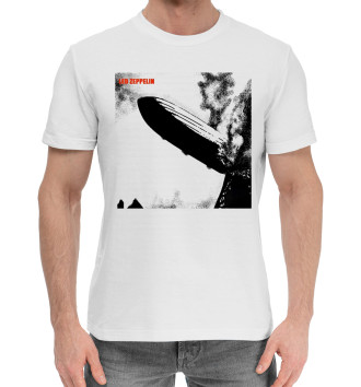 Мужская Хлопковая футболка Led Zeppelin - Led Zeppelin