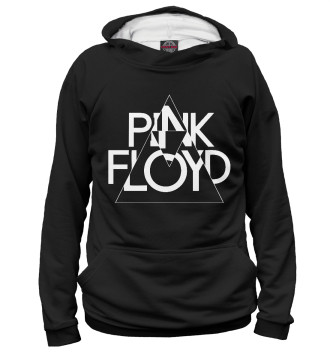 Худи для девочек Pink Floyd белый логотип