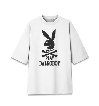 Мужская Хлопковая футболка оверсайз Play Dalnoboy