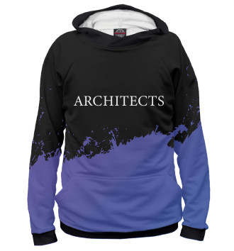 Женское Худи Architects Purple Grunge