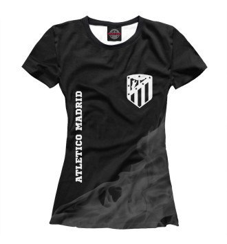 Женская Футболка Atletico Madrid Sport Black