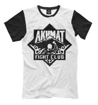 Мужская Футболка Akhmat Fight Club