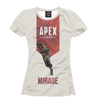 Футболка для девочек Mirage apex legends