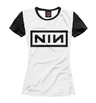 Женская Футболка Nine Inch Nails