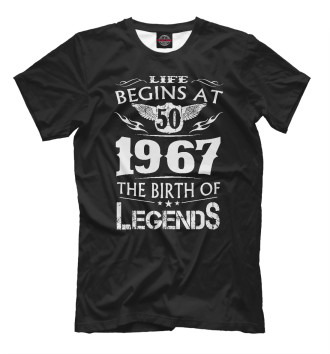 Мужская Футболка 1967 - рождение легенды