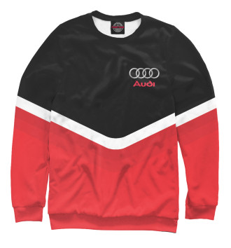 Свитшот для девочек Audi Black & Red