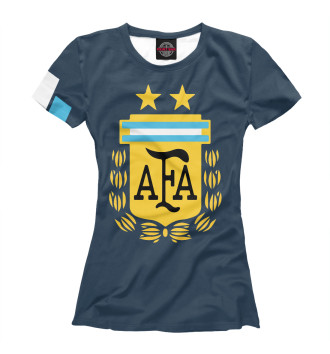 Женская Футболка Сборная Аргентины