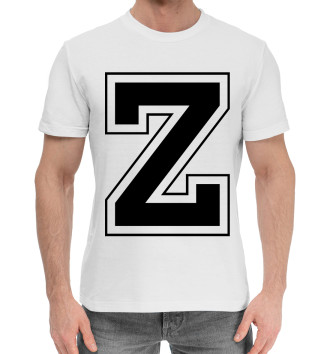 Мужская Хлопковая футболка Z