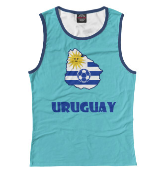 Женская Майка Уругвай